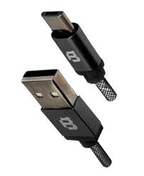 Blackpcs Cable USB-A Macho - Micro-USB B Macho, 1 Metro, Negro 