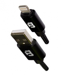 Blackpcs Cable CABLLT-1 USB A Macho - Lightning Macho, 1 Metro, Negro 
