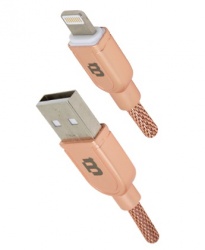 Blackpcs Cable de Carga Excelence Lightning Macho - USB A Macho, 1 Metro, Cobre, para iPod/iPhone/iPad/Android 