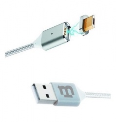 Blackpcs Cable USB A Macho - Micro USB A Macho, 1 Metro, Plata 