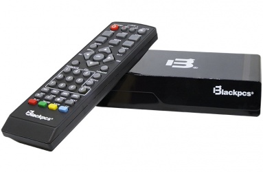 Blackpcs Reproductor Multimedia E020PLAST-BL, HDMI, USB 2.0 