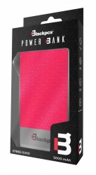 Cargador Portátil Blackpcs Power Bank Colors, 5000mAh, Rojo 