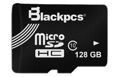 Memoria Flash Blackpcs MM10101, 128GB MicroSDXC Clase 10 