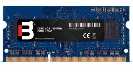 Memoria RAM Blackpcs DDR3, 1600MHz, 8GB, CL11, SO-DIMM, 1.5v 