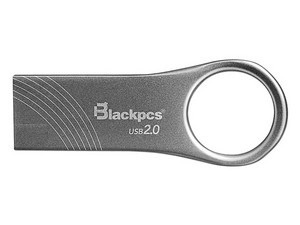 Memoria USB Blackpcs MU2102, 128GB, USB 2.0, Lectura 12MB/s, Escritura 4MB/s, Plata 