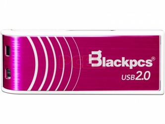 Memoria USB Blackpcs MU2103, 8GB, USB 2.0, Rosa 