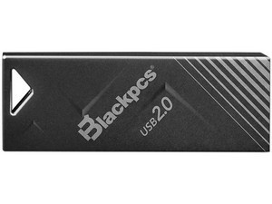 Memoria USB Blackpcs MU2104, 128GB, USB 2.0, Negro 