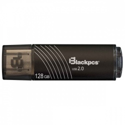 Memoria USB Blackpcs MU2107, 128GB, USB 2.0, Negro 