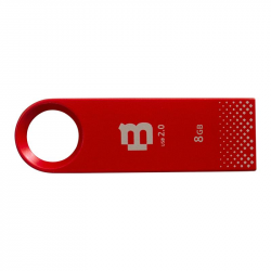 Memoria USB Blackpcs MU2108, 8GB, USB 2.0, Rojo 