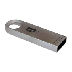 Memoria USB Blackpcs MU2108, 16GB, USB 2.0, Plata 