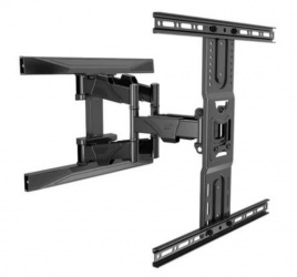 Blackrock Soporte de Pared para Pantalla 40'' - 75'', hasta 50Kg, Negro 