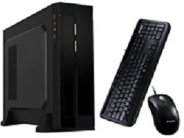 Computadora Kit Blue Code PC101BLC17, Intel Celeron N3050 1.60GHz, 4GB, 160GB, FreeDOS + Teclado/Mouse 