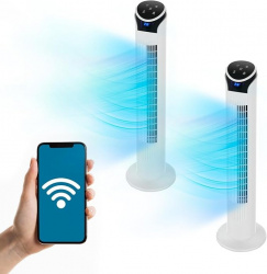 Blue Fan Ventilador BFT33WX2, 3 Velocidades, 33