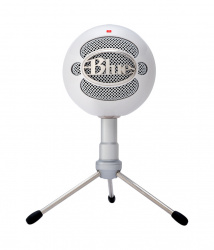 Blue Microphones Micrófono Snowball iCE, Alámbrico, USB, Blanco 