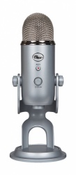 Blue Microphones Micrófono Yeti, Alámbrico, Plata 