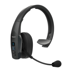 BlueParrott Audífono Monoaural B450-XT, Inalámbrico, Bluetooth, Negro 