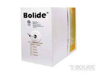 Bolide Bobina de Cable Ethernet Cat5e, UTP, 304 Metros  