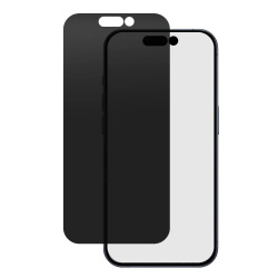 Bonn Mica de Privacidad para iPhone 16 Pro, Vidrio Templado, Transparente 