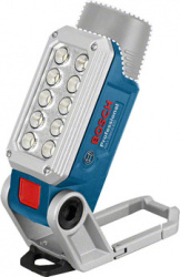 Bosch Lámpara de Taller LED Recargable GLI 12V-330, 330 Lúmenes, Azul/Gris - No Incluye Batería 