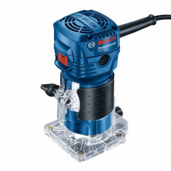 Bosch Rebajadora Alámbrica GKF 550, 550W, Azul 
