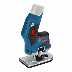 Bosch Rebajadora Inalámbrica GKF12V-8, 12V, Azul 