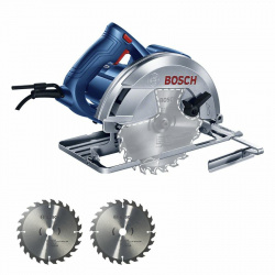 Bosch Sierra Circular GKS 150, 1500W, Alámbrico, Azul/Gris 
