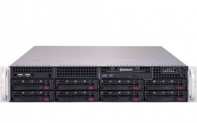 Bosch NVR de 64 Canales DIP-6186-8HD para 10 Discos Duros, máx. 6TB 4x USB 2.0, 3x RJ-45 
