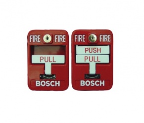 Bosch Estación Manual Contra Incendio FMM-7045-D, Alámbrico, Rojo 