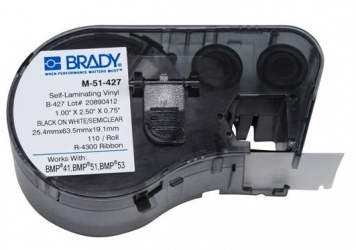 Cinta Brady M-51-427, para BMP51/BMP53/BMP41 