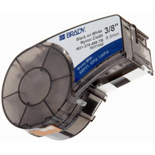 Brady Etiquetas Adhesivas para Impresora 110893, 0.95cm x 4.88m, Blanco 