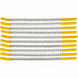 Brady Etiquetas para Cable ClipSleeve, 8 - 10 AWG, 10 Piezas 
