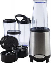 Brentwood Licuadora JB-199, 350ml, 240W, 1 Velocidad, Plata 