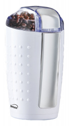 Brentwood Molino de Granos de Café CG-158W, 150W, 113g, Plata/Blanco 