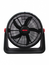 Brisa Ventilador de Piso MF-20, 3 Velocidades, 20'', Negro/Rojo 