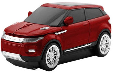 Compra Mouse BRobotix Land Rover, Inalámbrico, 1600DPI, Rojo 003228R ...