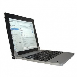 BRobotix Teclado con PowerBank para iPad, Bluetooth, Azul (Español) 