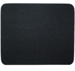 Mousepad BRobotix Liso, 22x17.5cm, Grosor 3mm, Negro - Paquete de 10 Piezas 