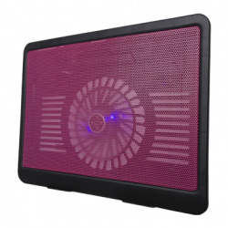 BRobotix Base Enfriadora para Laptop 15'', con 1 Ventilador de 320RPM, Negro/Rojo 