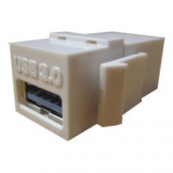 BRobotix Adaptador USB 3.0 Hembra - USB 3.0 Hembra 