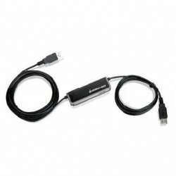 BRobotix Cable Puente USB Macho - Micro-USB B Macho, Negro 