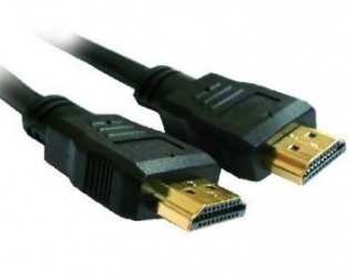 BRobotix Cable HDMI 1.4 Macho - HDMI 1.4 Macho, 1080p, 3 Metros, Negro 