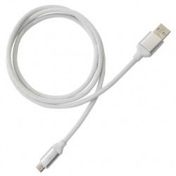 BRobotix Cable USB A Macho - Micro USB A Macho, 1.25 Metros, Blanco 