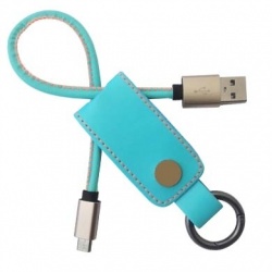 BRobotix Cable USB Macho - Micro-USB B Macho, 25cm, Azul 
