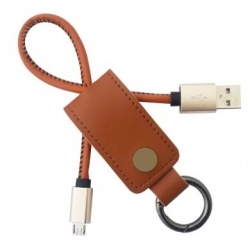 BRobotix Cable USB Macho - Micro-USB B Macho, 25cm, Café 