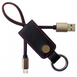 BRobotix Cable USB Macho - Micro-USB B Macho, 25cm, Negro 
