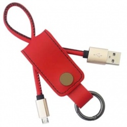 BRobotix Cable USB Macho - Micro-USB B Macho, 25cm, Rojo 