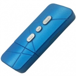 BRobotix Lector MicroSD y Reproductor MP3, Azul 