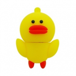 Memoria USB BRobotix 180300-1, 16GB, USB 2.0, Pollito 