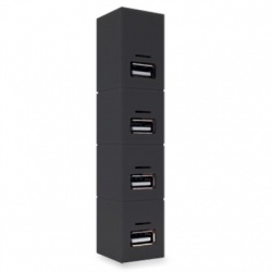 BRobotix Hub USB-A 2.0 - USB-A 1.1, USB-A 2.0, 480 Mbit/s  