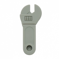 Memoria USB BRobotix 190432-17, 32GB, USB-A 2.0, Gris  